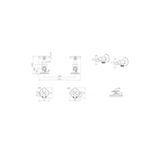 Modern National Ryker Washing Machine Set Chrome